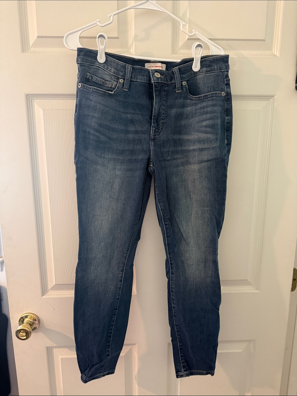 Lucky Brand Women's Dark Wash Skinny Jeans
